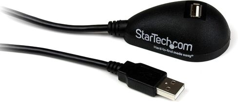 Kensington Fingerprint Key for Windows Hello & StarTech 5ft USB Extension Cable, Black in Saudi Arabia