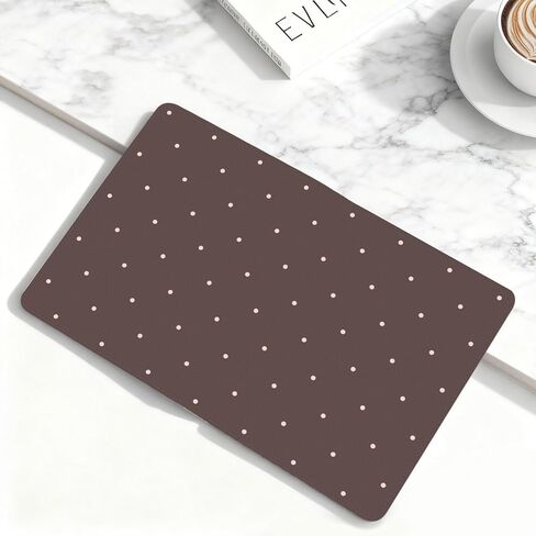 for Basic Kindle 11th Generation Case 6 Inch 2024/2022 Release Cute Polka Dot Brown Classic Vintage Aesthetic Design Soft PU Leather Cover with Auto Sleep Wake, Stand & Hand Strap in Saudi Arabia