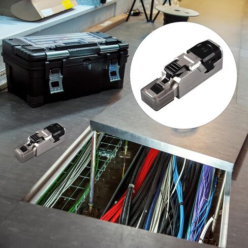 Veemoon Shielded Cat8 Pass Through Rj45 Connector Plug, Tool-Free Modular Ethernet Cable Adapter for High- Gaming and Data Transfer, Compatible with Cat6a/7/8 Cables in Kuwait