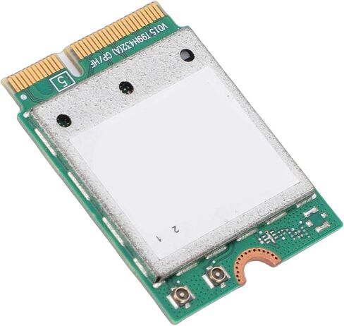 بطاقة شبكة لاسلكية GOWENIC QCNCM865 WiFi 7، M.2 NGFF WiFi 7 محول 5.8 جيجابت في الثانية 2x2 4K QAM، مع دعم ثلاثي النطاق 2.4 جيجا هرتز 5 جيجا هرتز 6 جيجا هرتز، لـ 11 جهاز كمبيوتر محمول in Saudi Arabia