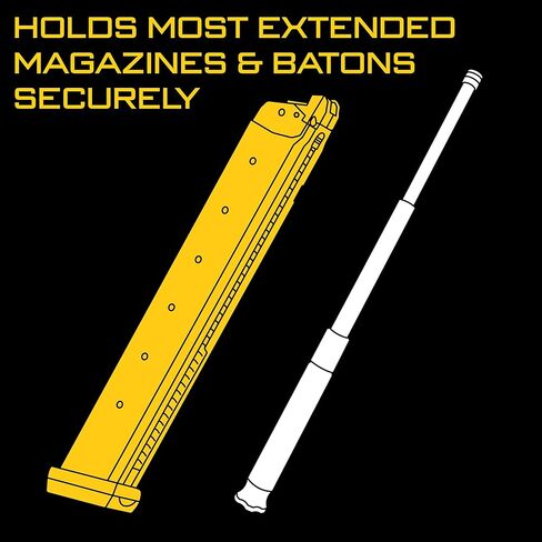 معدات عالية السرعة - حقيبة مسدس تاكو ABM ممتدة، معدات الشرطة والعتاد العسكري، حقيبة مجلة تكتيكية للمحترفين in Kuwait