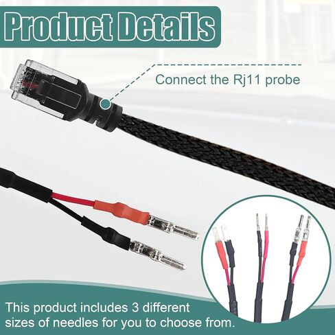 RJ11 كاشف الرادار سلك الطاقة مرآة سلك التوصيل الحنفية مجموعة من 3 تناسب مرافقة عيد الحب واحد Uniden Beltronics، مع جبل الصمامات المضمنة، in Kuwait