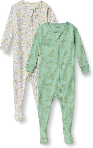 Amazon Essentials Unisex-Baby Snug-Fit Cotton Footed Pajamas in Saudi Arabia