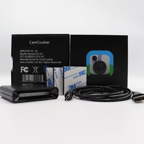 Warns About Speed Cameras, Red Light Cameras in Real time via APP | Activated Automatically | Bluetooth Enabled Cam Crusher in Saudi Arabia