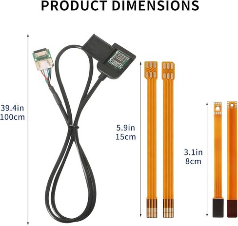 eSIM to Nano SIM Card Extension Cable Android Car Multimedia GPS Adapter SIM Card Slot Converter Automotive Accessories Wire Harness Replacement Part in Saudi Arabia
