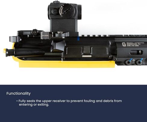 Raven Concealment TopStop Upper Receiver Cover - Seals Detachable Upper Receivers, Secures Bolt Carrier & Charging Handle | Durable Polymer | High-Visibility Yellow in Saudi Arabia