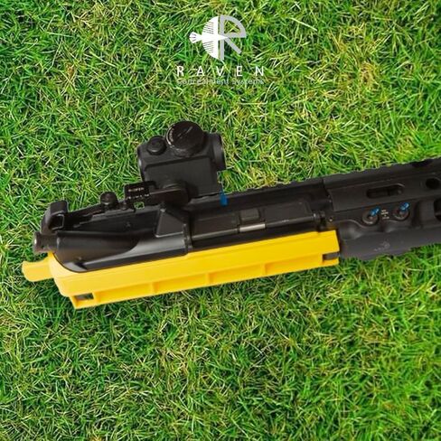 Raven Concealment TopStop Upper Receiver Cover - Seals Detachable Upper Receivers, Secures Bolt Carrier & Charging Handle | Durable Polymer | High-Visibility Yellow in Saudi Arabia