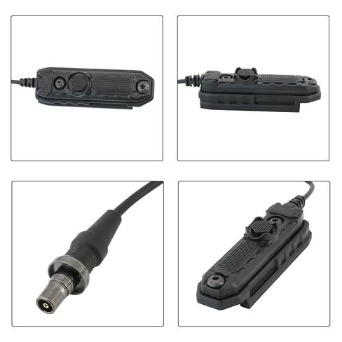 مجموعة مفاتيح الضغط المزدوج عن بعد للضوء التكتيكي لسلسلة M300/M600/M951/M952 (أسود) in Kuwait