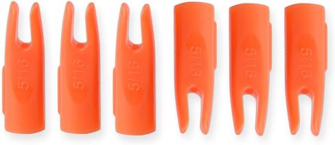50pcs Archery Plastic Arrow Nocks 5/16" Plasticnock Arrow Tails Replacement Nock Outwear Arrow Tails Archery Arrow Shaft End Accessories in Saudi Arabia