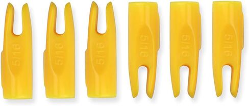 50pcs Archery Plastic Arrow Nocks 5/16" Plasticnock Arrow Tails Replacement Nock Outwear Arrow Tails Archery Arrow Shaft End Accessories in Saudi Arabia