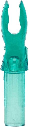 Bohning A Nock, for .204 Shafts (Small, X-Nocks, 5mm) 12 Pack, Teal in Saudi Arabia