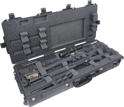 حقيبة Case Club 2 Rifle (أو Shotgun) المقاومة للماء تناسب بنادق متعددة و3 مسدسات in Saudi Arabia