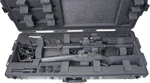 حقيبة Case Club 2 Rifle (أو Shotgun) المقاومة للماء تناسب بنادق متعددة و3 مسدسات in Saudi Arabia