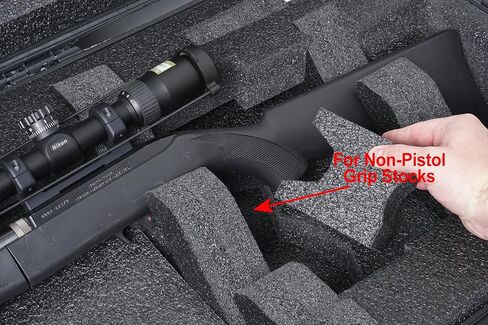 حقيبة Case Club 2 Rifle (أو Shotgun) المقاومة للماء تناسب بنادق متعددة و3 مسدسات in Saudi Arabia