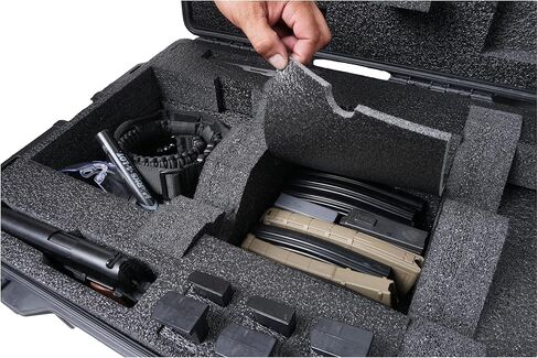 حقيبة Case Club 2 Rifle (أو Shotgun) المقاومة للماء تناسب بنادق متعددة و3 مسدسات in Saudi Arabia