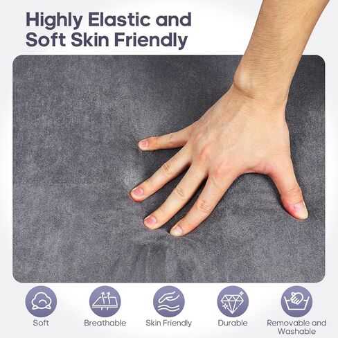 Tri-fold Memory Foam Mattress,Handle & Non-Slip Bottom, 4 inch Single Folding Mattress with Washable Covers, Travel Camping and Yoga Mat,75" x 38" x 4" in Kuwait