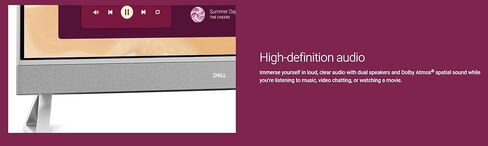 كمبيوتر مكتبي Dell 27 Business AIO مقاس 27 بوصة شاشة لمس FHD (99% sRGB) Intel 10-core Core 7 150U (Beats i7-1355U) ذاكرة الوصول العشوائي 32 جيجابايت 1 تيرابايت SSD GeForce MX570A USB-C Pop-up 5MP كاميرا تعمل بالأشعة تحت الحمراء Wi-Fi 6E Win11Pro in Kuwait