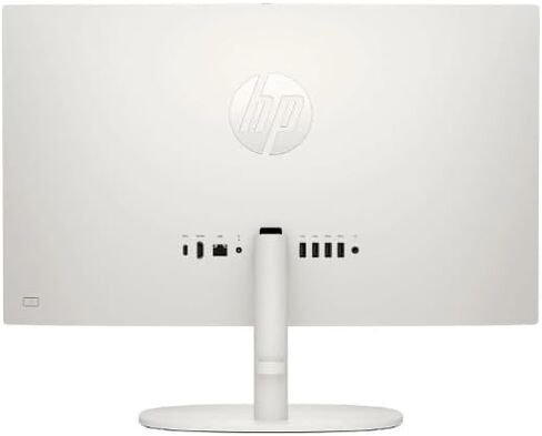 كمبيوتر مكتبي HP 22-DG00 مقاس 21.45 بوصة FHD الكل في واحد، Intel Core N200، ذاكرة الوصول العشوائي 8 جيجابايت، 128 جيجابايت SSD، Windows 11 Home، أبيض (متجدد) in Kuwait