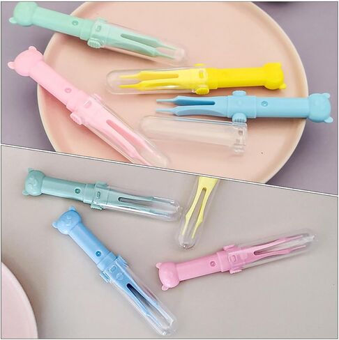 10Pcs Nose Cleaner Tweezers Precision Cartoon Design for Daily Nasal Care Safe Cleaning Tool Pack in Kuwait