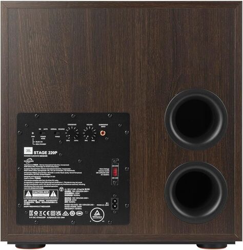 مضخم صوت JBL المرحلة 2 220P 500 وات 12 بوصة (اسبريسو) in Saudi Arabia