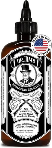 Dr Jim's - CLP Gun Cleaner and Lubricant - All-in-One Gun Cleaning Oil, Bore Cleaner, Non Solvent - for Metal, Wood & Plastic - Advanced Lube & Rust Protector with Graphene Formula - Made in USA in Saudi Arabia