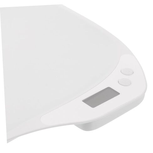 مقياس Kisangel Pet الرقمي مع شاشة LED لقياس الوزن الإلكتروني عالي الدقة للجراء والقطط، مقياس متعدد الاستخدامات للحيوانات الأليفة لتتبع النمو الدقيق in Kuwait