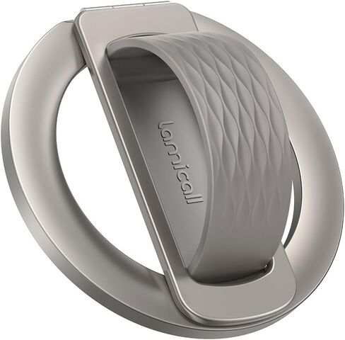 حامل مقبض هاتف مغناطيسي من Lamicall لـ MagSafe - [حلقة سيليكون ناعمة] حامل حلقي من سبائك الزنك للهاتف الخلوي العمودي، ملحقات قبضة يد مغناطيسية لسلسلة iPhone 12-17، أخرى مع حلقة معدنية in Saudi Arabia