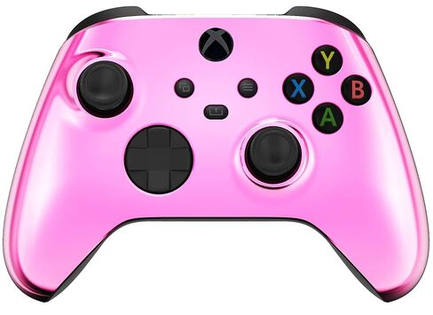 Silent Modz Rapid Fire Custom Wireless Modded Controller for Microsoft Xbox Series X|S, Xbox One, Mobile & PC - Works on All Shooter Games (Modded w/Pro 3D Grips + Trigger Stopper, Chrome Gold) in Kuwait