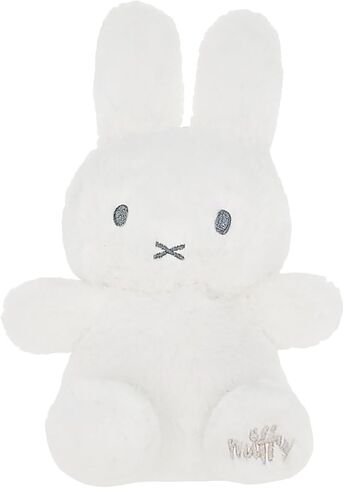 Kids Preferred Miffy Baby 5" Rattle - Super Soft Plush Toy, Full Body Rattle Design, Embroidered Details, Miffy Logo on paw pad, Ages 0 Months and Up in Saudi Arabia