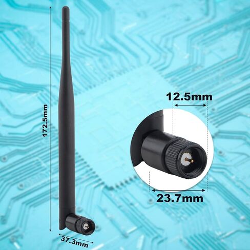 1.2Ghz Antenna Omni 6.5dBi High Gain SMA Male Portable Antenna for for DJl Drone RV Wi-Fi hotspots Industrial Sensors loT Security Cameras in Kuwait