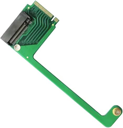 NVME M-Key 22x30mm to 22x80mm M2 Angled Extension SSD Upgrade Adapter Compatible with MSI CLAW8 AI+ CLAW7 Gaming in Saudi Arabia