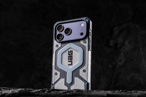 URBAN ARMOR GEAR UAG مصممة لهاتف iPhone Air Case Pathfinder Clear + حزمة حبل للمعصم - متوافقة مع الغطاء الواقي من الدرجة العسكرية MagSafe، أزرق in Saudi Arabia