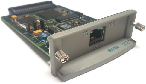 بطاقة شبكة 600N (J3113A، J3113-60012) خادم طباعة داخلي سريع Ethernet EIO مع ذاكرة 2 ميجابايت وشبكة 10/100Base-TX in Saudi Arabia