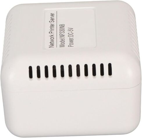 خادم طابعة USB 2.0 للشبكة، محول خادم طباعة USB LAN، يدعم خادم الطباعة اتصال BT لـ 7، لـ 8، لـ 10 (قابس أمريكي) in Saudi Arabia
