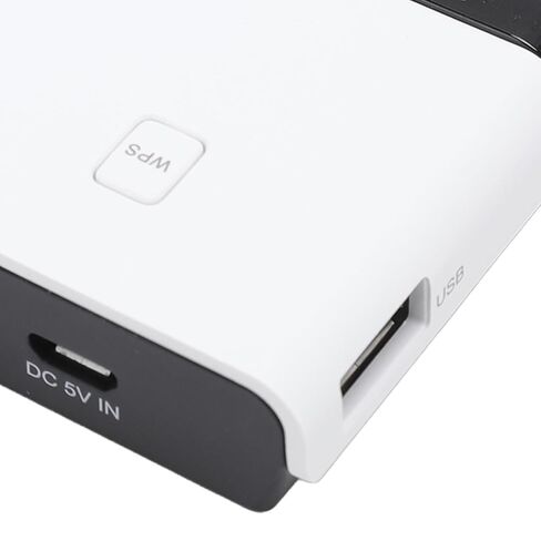 خادم طباعة USB بسرعة 100 ميجا بت في الثانية، مشاركة جسر الشبكة المحلية، أوضاع سلكية مستقلة، توصيل خادم الطباعة وتشغيله، دعم 4 طابعات (قابس الولايات المتحدة) in Saudi Arabia