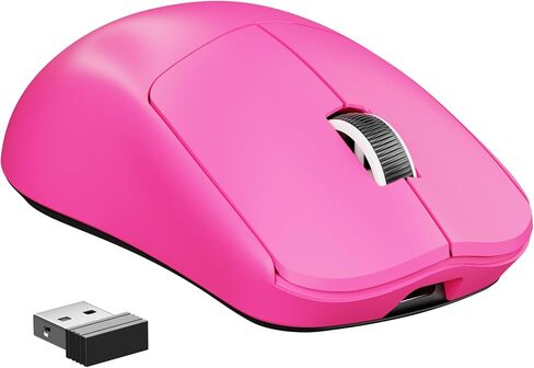 EWEADN X23 Pro Gaming Mouse, Tri-Mode 2.4G/USB-C/BT 5.4 Wireless Mouse, PAW3311 Sensor, 12000 DPI, 59g Lightweight, 1ms Response, Anti-Slip Grip Tape Included Computer Mouse for Laptop/PC/Mac-White in Kuwait