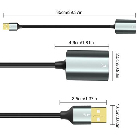 محول صوت بصري USB إلى Toslink من MEIRIYFA، كابل محول USB A 2.0 ذكر إلى منفذ SPDIF رقمي من الألياف الضوئية للكمبيوتر المحمول PC PS5/PS4-0.35M/1.15Ft in Kuwait