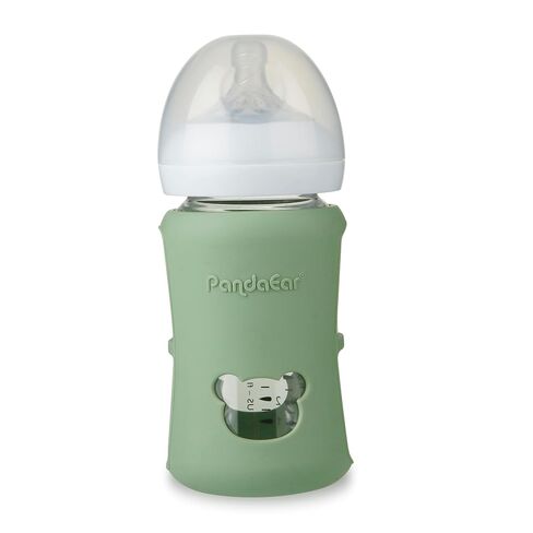 عبوة من 4 أكمام من السيليكون من PandaEar لزجاجات الأطفال المصنوعة من الزجاج الطبيعي من Philips Avent (2 × 4 أونصة و2 × 8 أونصة)، أغطية مضادة للكسر خالية من مادة BPA، مقاومة للحرارة، مقبض مضاد للانزلاق، تناسب زجاجات Avent الزجاجية سعة 4 أونصة و8 أونصة in Kuwait