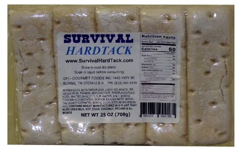 Survival HardTack، إمدادات الغذاء في حالات الطوارئ، 25 قطعة in Saudi Arabia