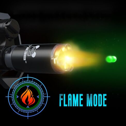 T238-Airsoft Tracer Unit Basic Version, Spitfire Tactical Tracer Unit for Airsoft/NERF/Gel Blaster, 14mm Counterclockwise Threaded Adapter, 19mm to 16mm Adapter and Allen Key in Kuwait