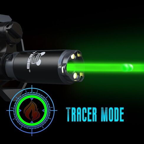 T238-Airsoft Tracer Unit Basic Version, Spitfire Tactical Tracer Unit for Airsoft/NERF/Gel Blaster, 14mm Counterclockwise Threaded Adapter, 19mm to 16mm Adapter and Allen Key in Kuwait