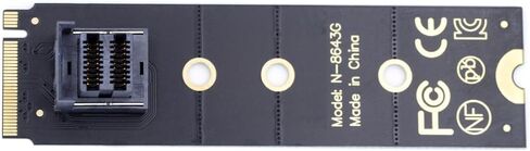 M-Key 22x80mm موسع إلى PCI-E X1 X4 X8 X16 بطاقة الرسومات الناهض محول PCI-Express لـ M2 2260 2280 in Saudi Arabia
