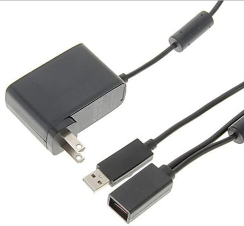 Game Console Sensor System USB Charger AC Power Supply Adapter Cable for Xbox (360 Console) for Kinect Game Accessory in Kuwait