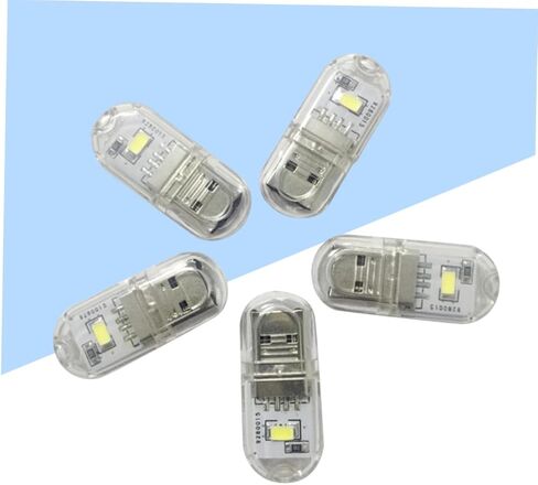DOITOOL 12 قطعة ضوء ليلي صغير USB ضوء دافئ مصابيح LED محمولة تصميم سلسلة مفاتيح للتخييم في السكن واستخدام الطوارئ USB صغير الحجم للإضاءة متعددة الاستخدامات in Saudi Arabia