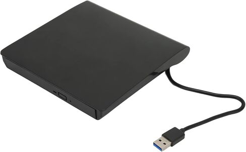 External DVD Drive Enclosure, USB 3.0 Slim ODD Case for 12.7mm Optical Drive with Plug and Play, for OS Laptop Desktop in Saudi Arabia