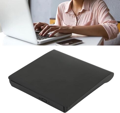 External DVD Drive Enclosure, USB 3.0 Slim ODD Case for 12.7mm Optical Drive with Plug and Play, for OS Laptop Desktop in Saudi Arabia
