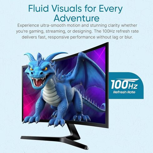 شاشة منحنية Samsung S36GD مقاس 27 بوصة - LCD FHD، 16:9، 1920x1080، HDMI، VGA، VESA، تقنية حماية العين والوميض - حل قماش الأداء الشامل والشامل من Boomph لمساحة العمل الخاصة بك in Saudi Arabia