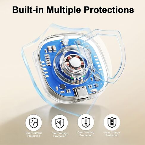 Charger Compatible with Ultrahuman Ring-Size 10,Fast Safe Charging Dock with USB-C Cable,Portable Design for Ultrahuman Ring Air,Silver Gray in Saudi Arabia