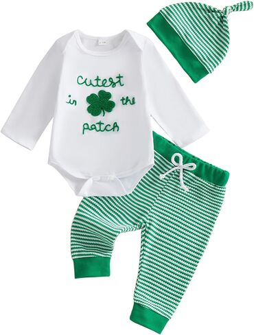 My First Easter Baby Boy Outfit Excavator Boy Bunny Short Sleeve Romper Pants Hat Infant Onesie Newborn Clothes in Saudi Arabia