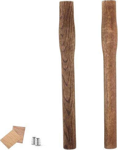 2 حزمة من مقابض فأس خشب الزان بديلة لـ DWFKHT 16.5 بوصة رمي المحاور، استبدال مقبض الفأس in Kuwait